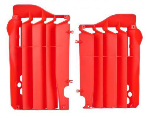 POLISPORT RADIATOR LOUVERS, HONDA, RED CR04