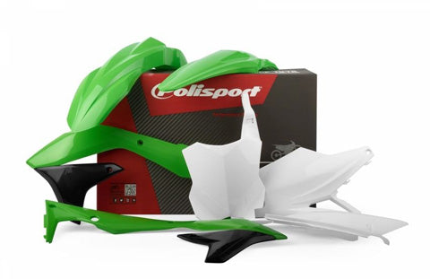 POLISPORT MX COMPLETE KIT, KAWASAKI, OEM COLOR