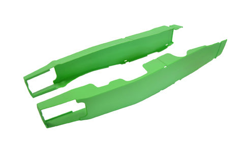 POLISPORT SWINGARM PROTECTORS,KAWASAKI, GREEN 05