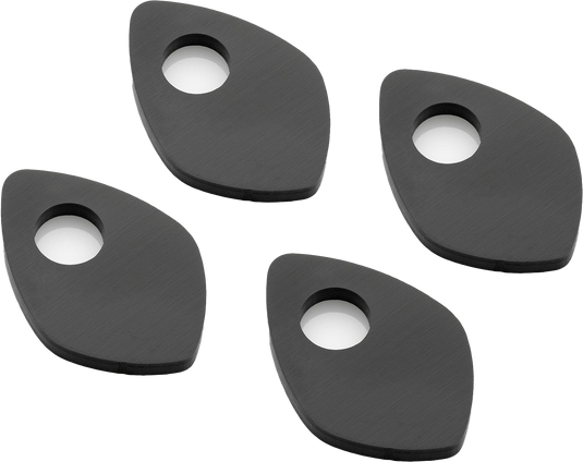 TURN SIGNAL MOUNTING KIT 4 PCS BLACK FR232B image 1