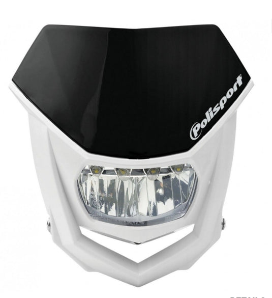 POLISPORT HALO WITH LED BLACK/WHITE