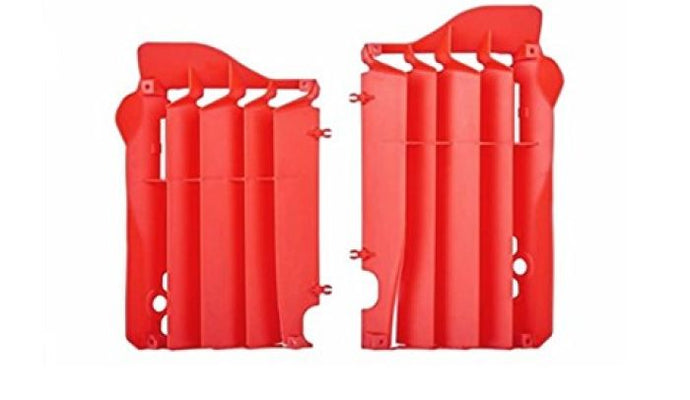 POLISPORT RADIATOR LOUVERS HONDA RED CR04