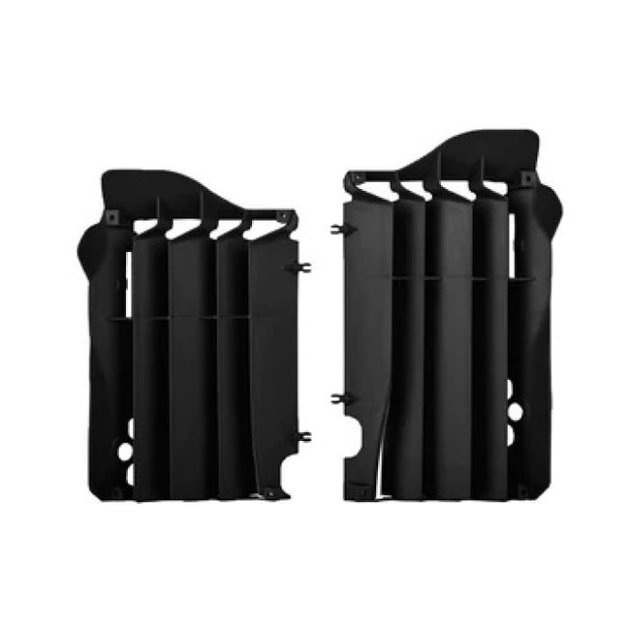 POLISPORT RADIATOR LOUVERS HONDA BLACK