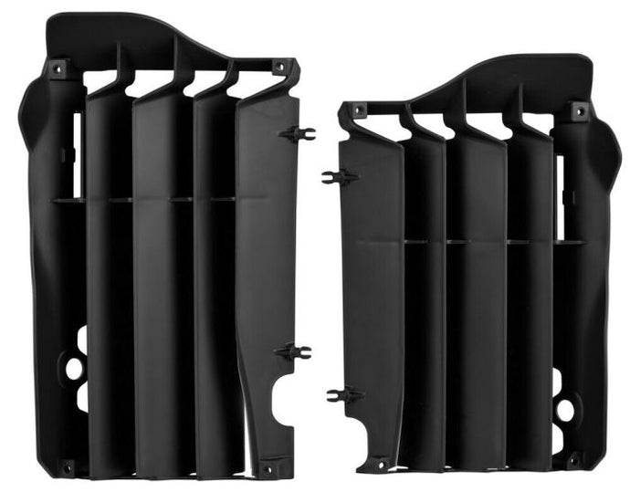 POLISPORT RADIATOR LOUVERS SUZUKI BLACK