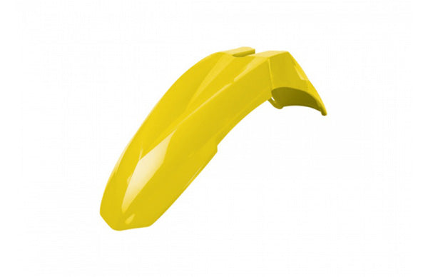 POLISPORT FRONT FENDER FREE FLOW - UFX YELLOW RM 01