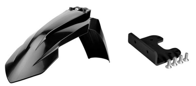 POLISPORT KTM FRONT FENDER 2016 + ADAPTOR KIT BLACK