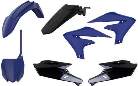 POLISPORT  MX COMPLETE KIT YAMAHA, BLUE/BLACK