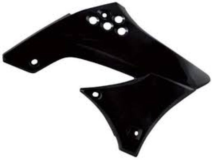 POLISPORT  RADIATOR SCOOPS KAWASAKI, BLACK