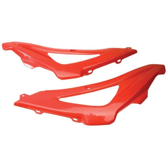 POLISPORT  RADIATOR SCOOPS HUSQVARNA, RED