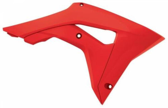 POLISPORT  RADIATOR SCOOPS HONDA, RED CR04