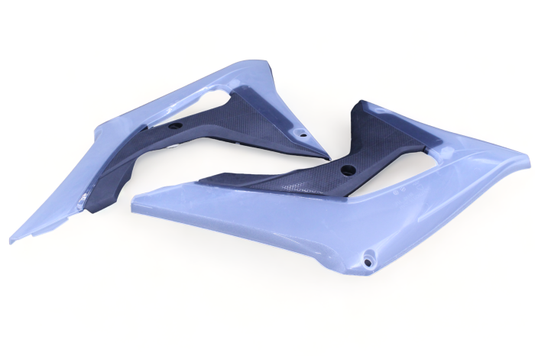 POLISPORT  RADIATOR SCOOPS HONDA, CLEAR 99