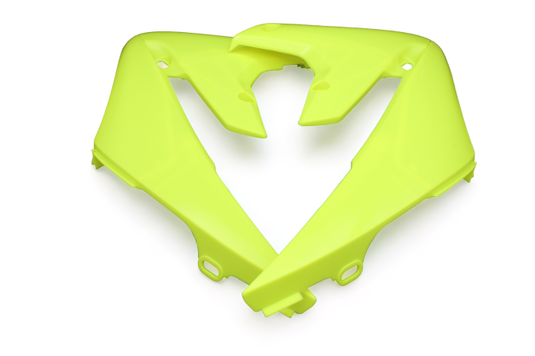 POLISPORT  RADIATOR SCOOPS YAMAHA, FLO YELLOW