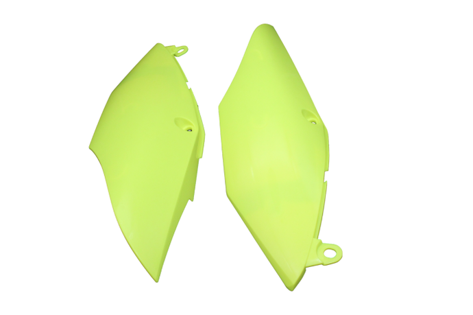 POLISPORT  SIDE PANELS HONDA, FLO YELLOW