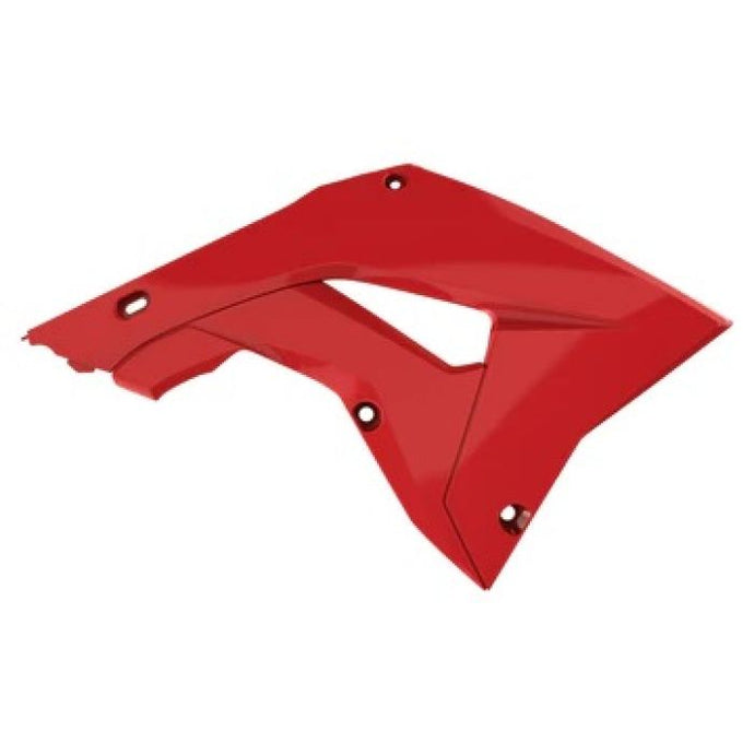 POLISPORT  RADIATOR SCOOPS RESTYLING HONDA, RED CR04