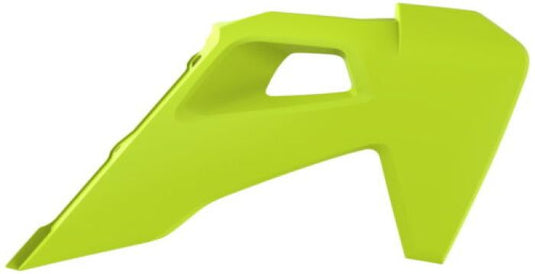POLISPORT  RADIATOR SCOOPS HUSQVARNA, FLO YELLOW