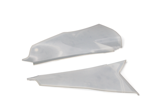 POLISPORT  UPPER SIDE PANELS HUSQVARNA, CLEAR 99