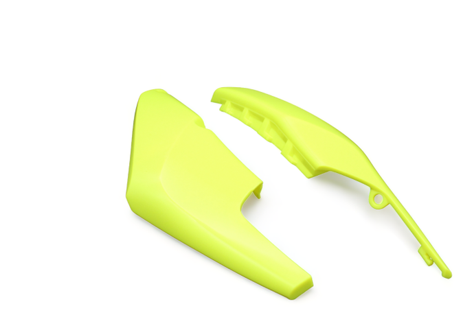 POLISPORT  LOWER SIDE PANELS HUSQVARNA, FLO YELLOW