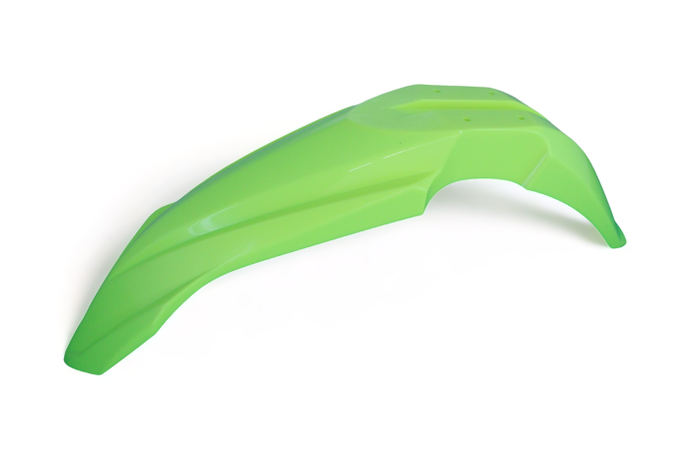 POLISPORT  FRONT FENDER YAMAHA, FLO YELLOW