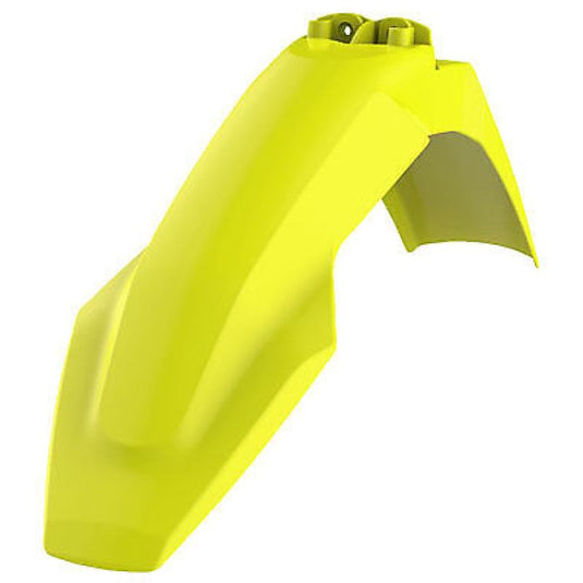 POLISPORT  FRONT FENDER HUSQVARNA, FLO YELLOW