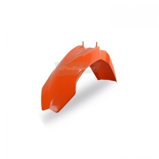 POLISPORT  FRONT FENDER KTM, FLO ORANGE