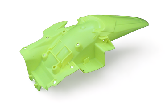 POLISPORT  REAR FENDER YAMAHA,FLO YELLOW