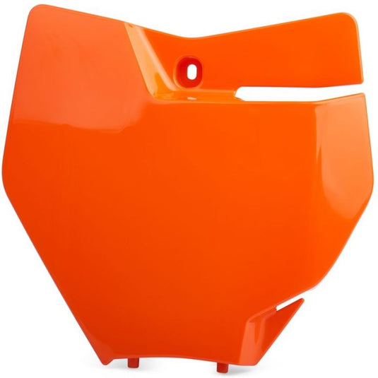 POLISPORT  NUMBER PLATE KTM, FLO ORANGE