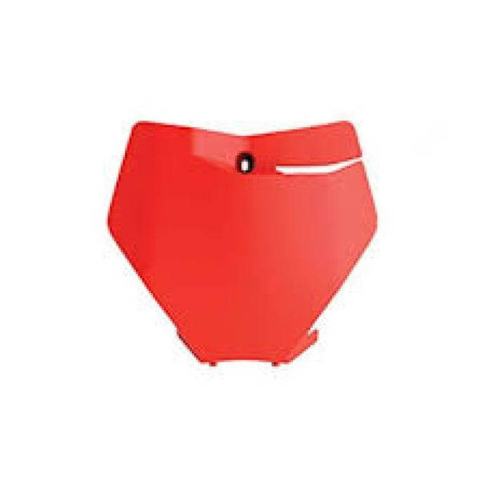 POLISPORT  NUMBER PLATE KTM, ORANGE FLO
