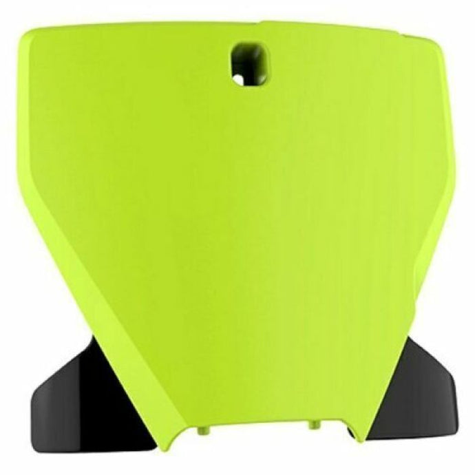 POLISPORT  NUMBER PLATE HUSQVARNA, YELLOW FLO/BLACK