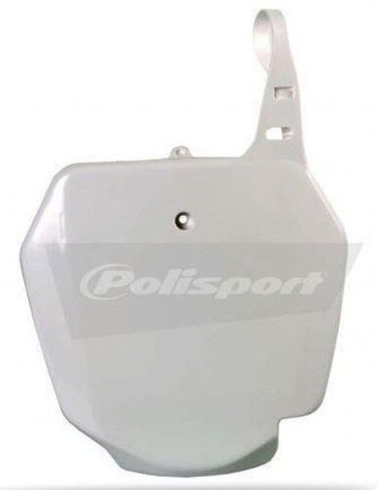 POLISPORT  NUMBER PLATE SUZUKI, WHITE