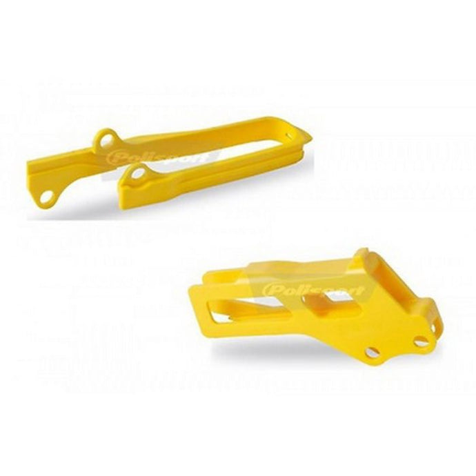 POLISPORT CHAIN GUIDE/SLIDER KIT, YELLOW RM01