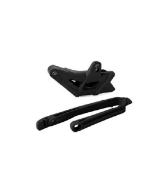 POLISPORT CHAIN GUIDE/SLIDER/SLIDING PIECE KIT, BLACK