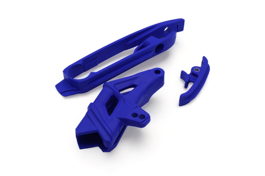 POLISPORT CHAIN GUIDE/SLIDER/SLIDING PIECE KIT, BLUE HUSQVARNA