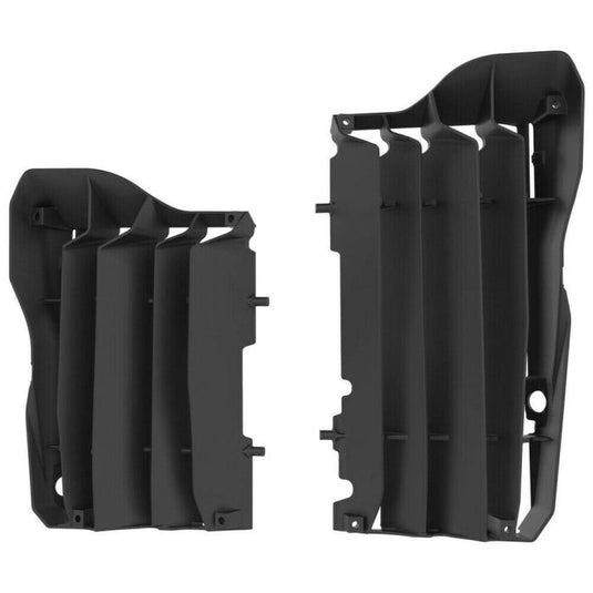 POLISPORT RADIATOR LOUVERS, BLACK