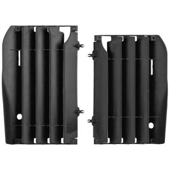 POLISPORT RADIATOR LOUVERS, BLACK