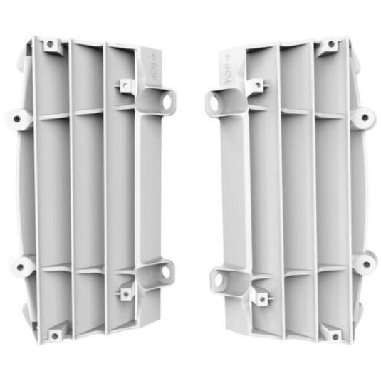 POLISPORT RADIATOR LOUVERS, ORANGE KTM