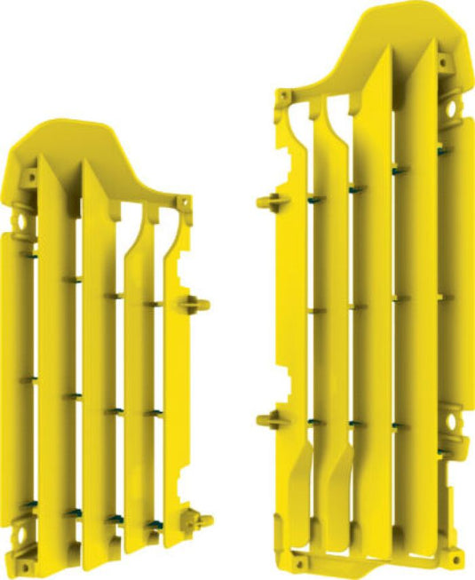 POLISPORT RADIATOR LOUVERS, YELLOW RM01