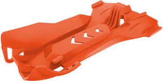 POLISPORT SKID PLATE, ORANGE