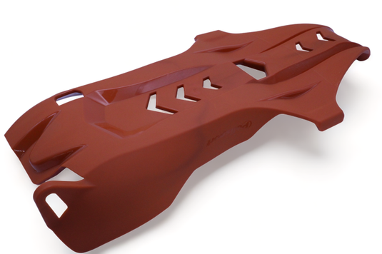 POLISPORT SKID PLATE WITH LINKPROTECTOR, ORANGE