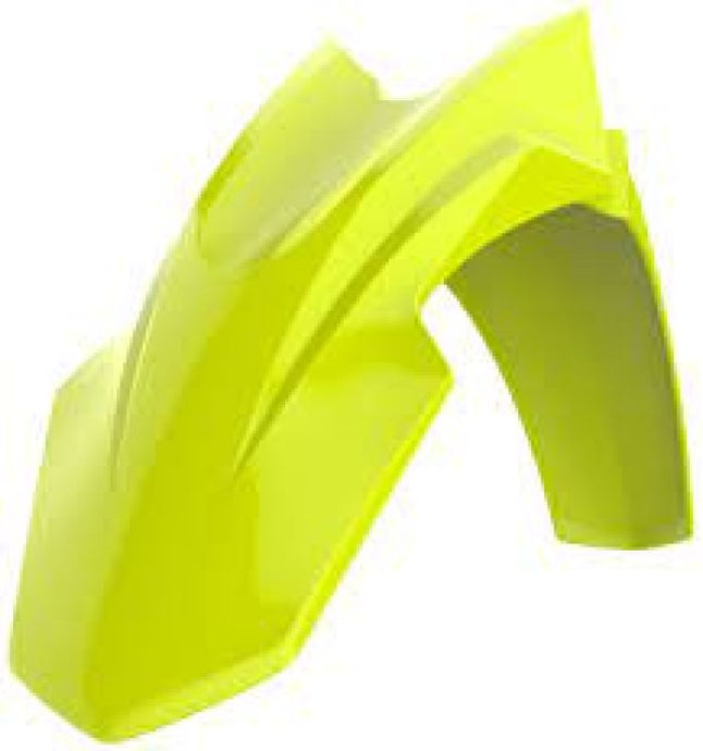 POLISPORT FRONT FENDER YELLOW FLO