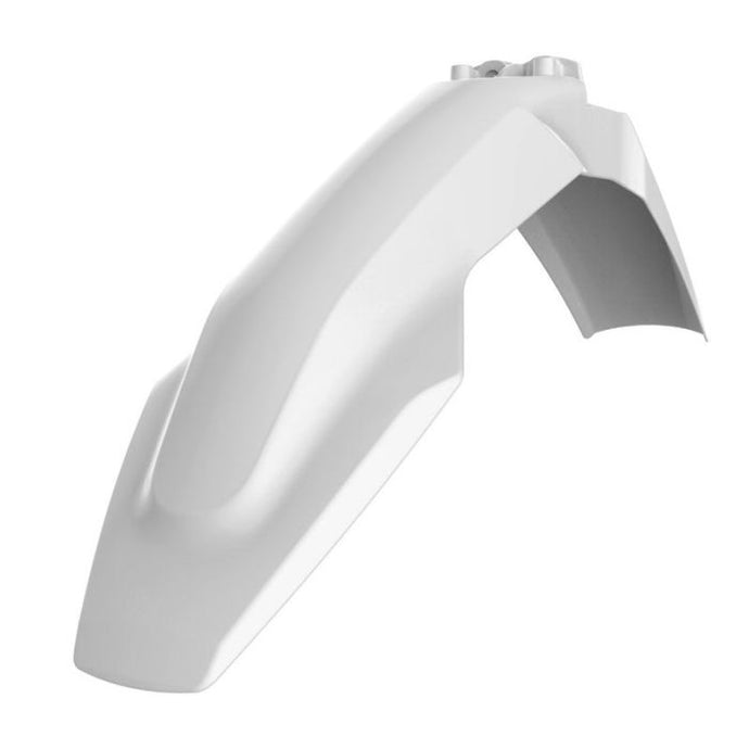 POLISPORT FRONT FENDER WHITE BD