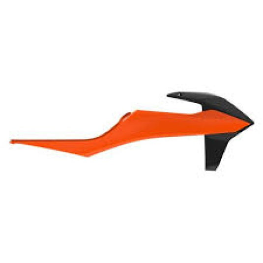 POLISPORT RADIATOR SCOOPS ORANGE KTM16/BLACK