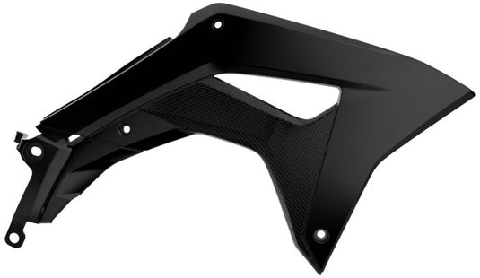 POLISPORT RADIATOR SCOOPS BLACK