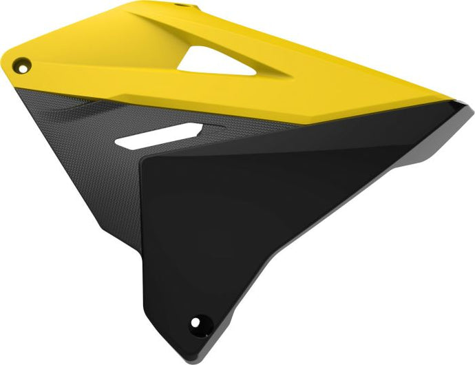 POLISPORT RADIATOR SCOOPS RESTYLING YELLOW/BLACK