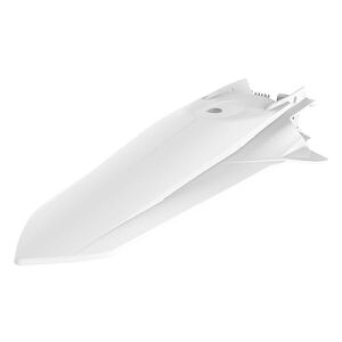 POLISPORT REAR FENDER WHITE BD