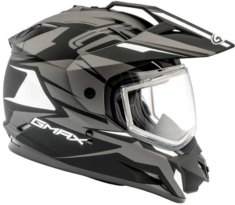Load image into Gallery viewer, GM-11S DUAL-SPORT VERTICAL SNOW HELMET MATTE BLK/SIL 2X G2111458 F.TC-17 image 2
