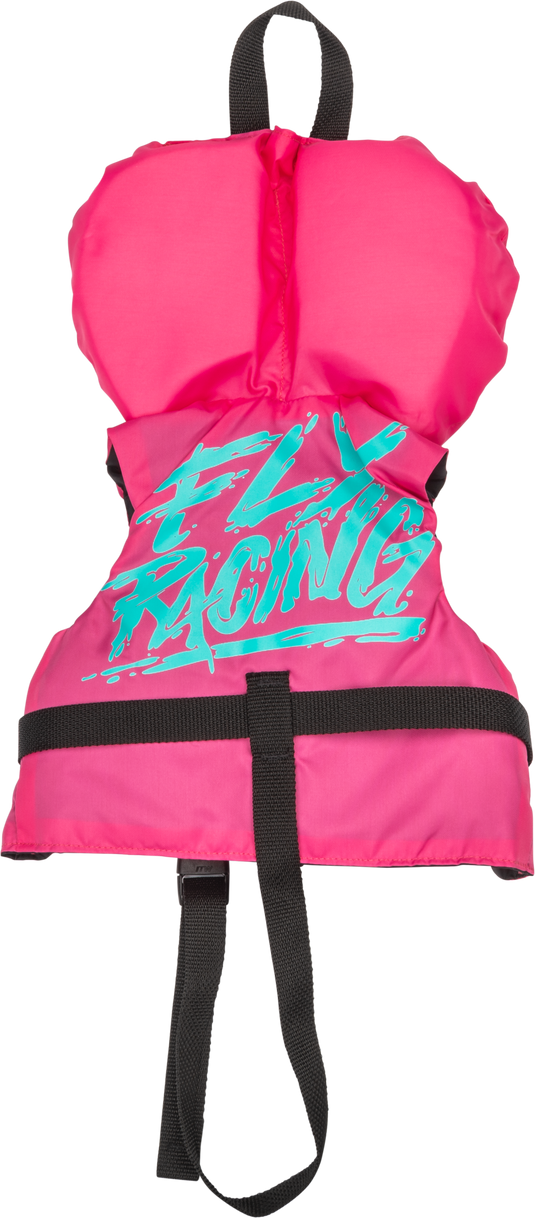 INFANT FLOTATION VEST NEON PINK/TEAL 221-30313 image 2