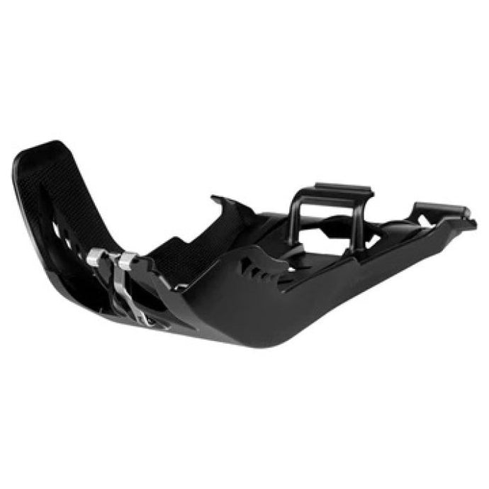 POLISPORT SKID PLATE WITH LINKPROTECTOR BLACK