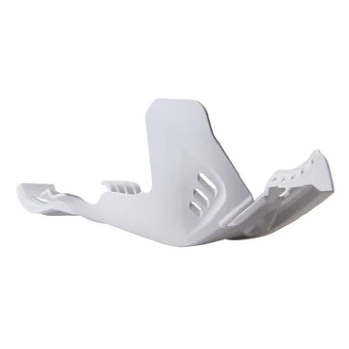 POLISPORT SKID PLATE WITH LINKPROTECTOR WHITE