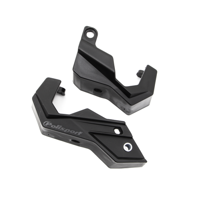 POLISPORT BOTTOM FORK PROTECTOR BLACK