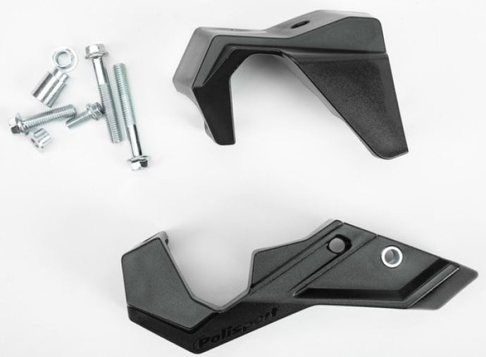 POLISPORT BOTTOM FORK PROTECTOR BLACK